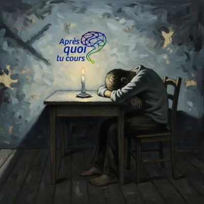 Personne en dépression après des crises d'angoisse